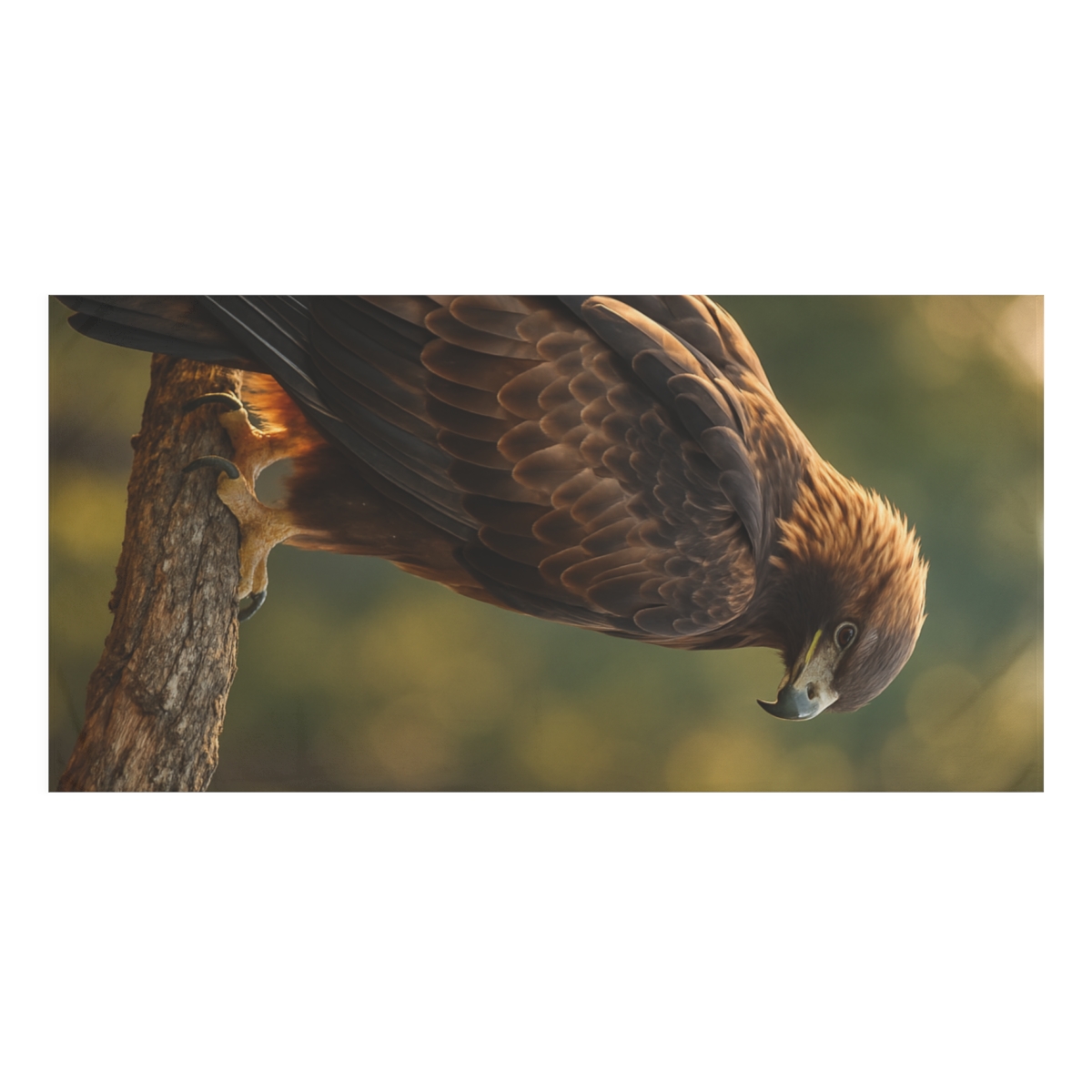 Solar Crest Golden Eagle personalized bath towels