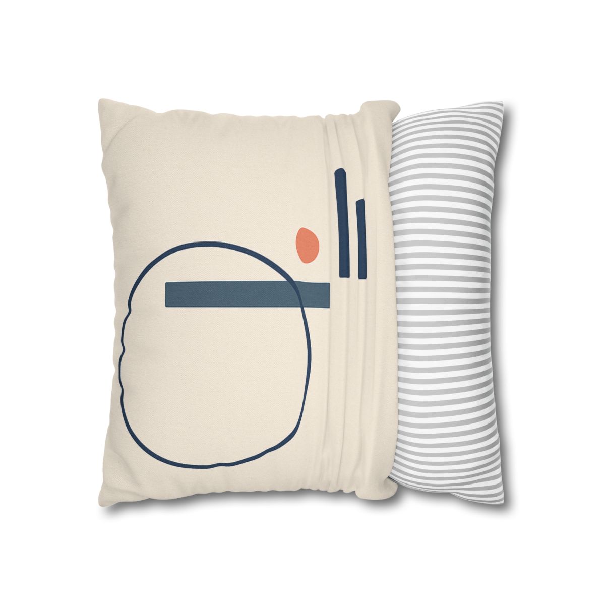 Quiet Orbit With Split Bars soft cotton pillow cases