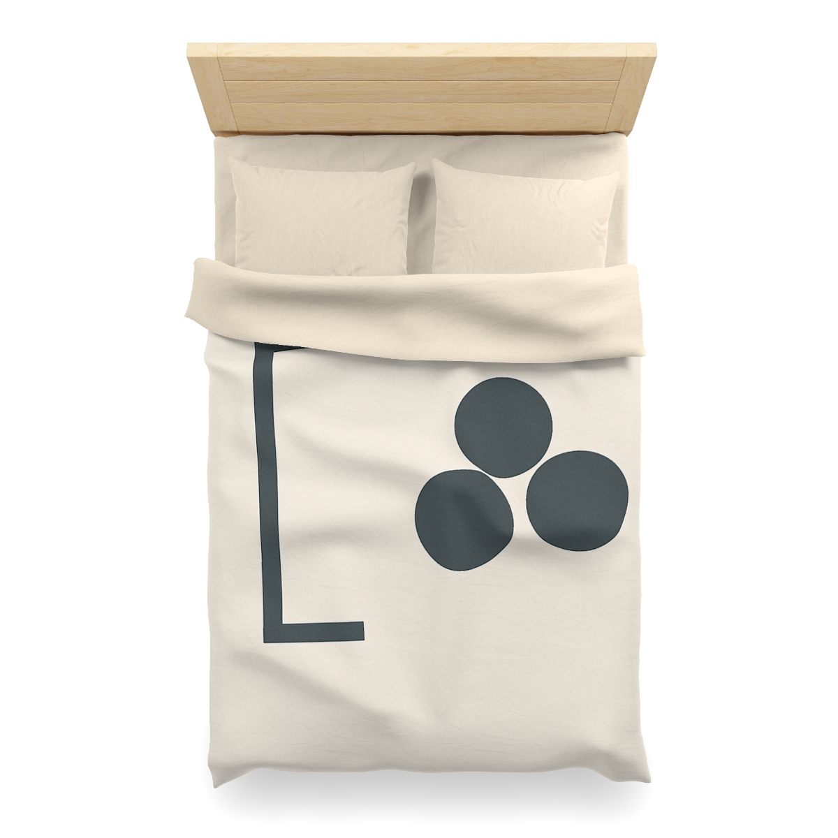 Diagonal Bracket And Three Circle Cluster warm winter duvets