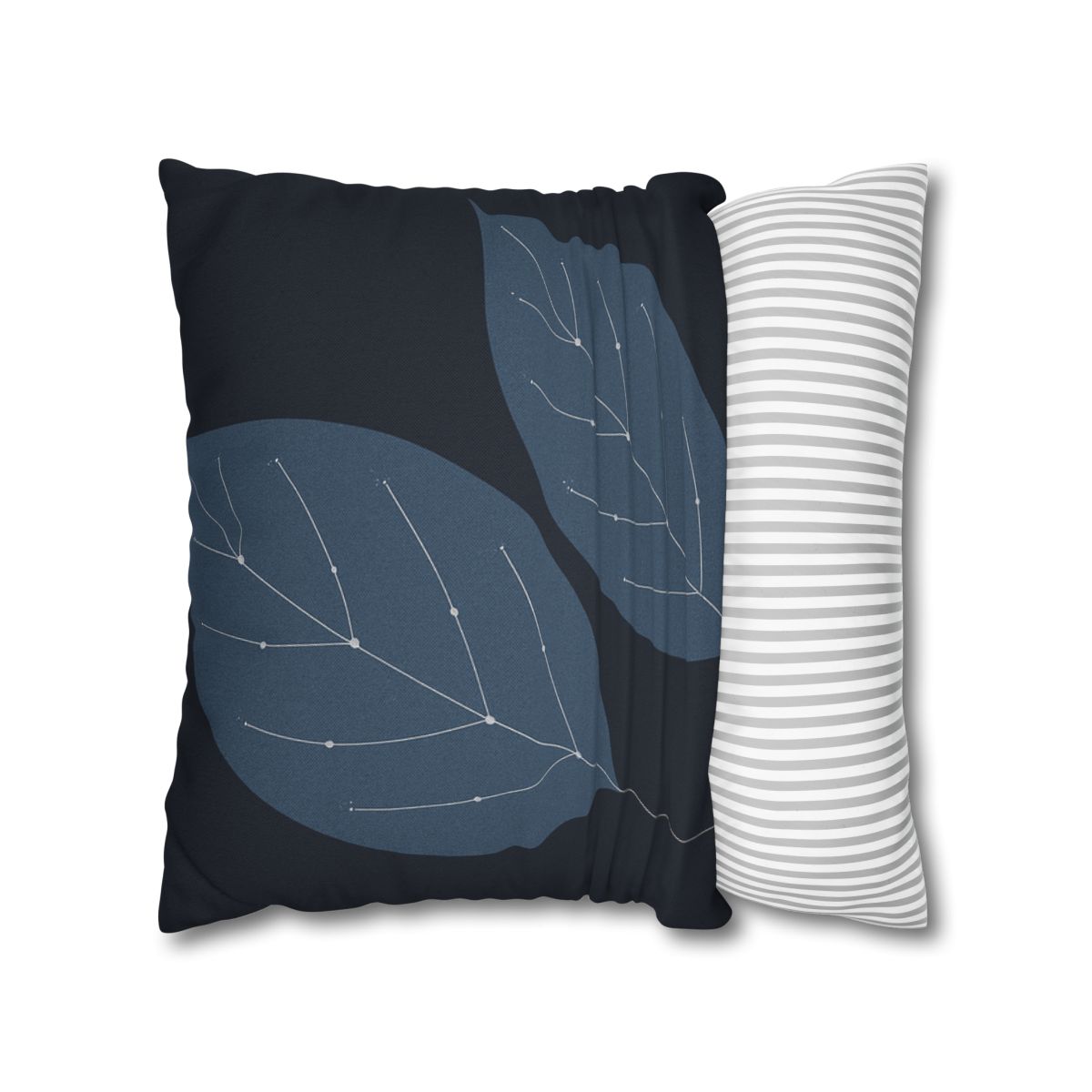 Leaf Vein Constellation Map designer print pillow cases
