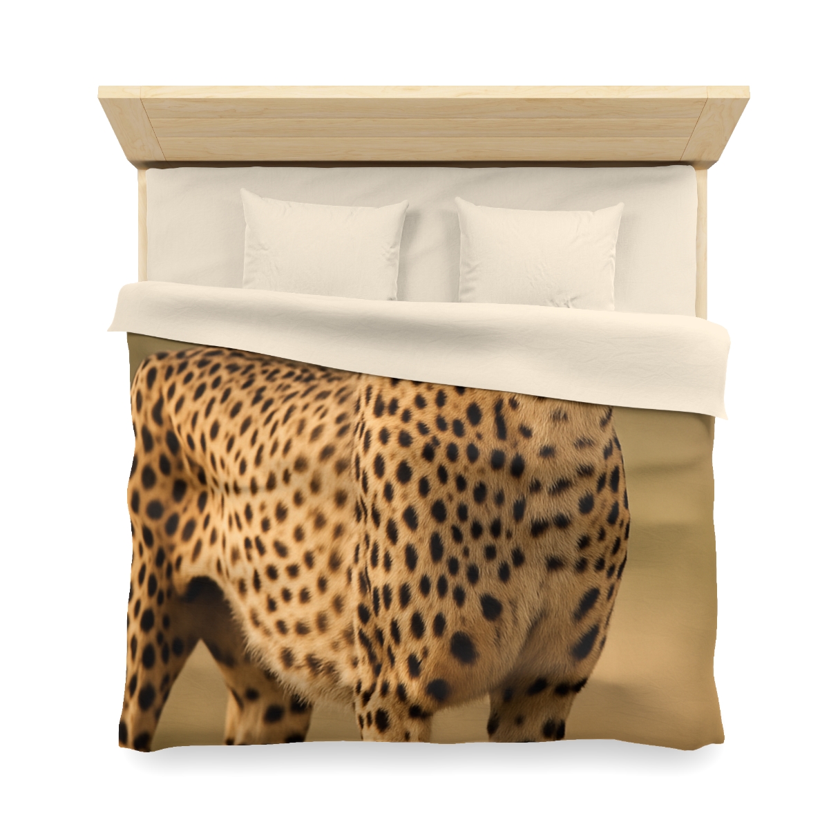 Wind Trace Cheetah personalized bedding duvets
