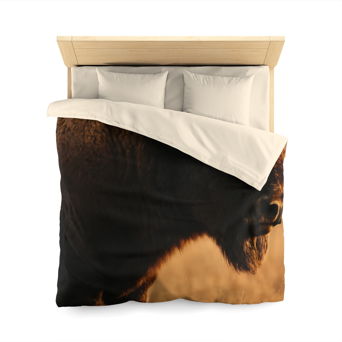 Prairie Thunder Bison custom duvets