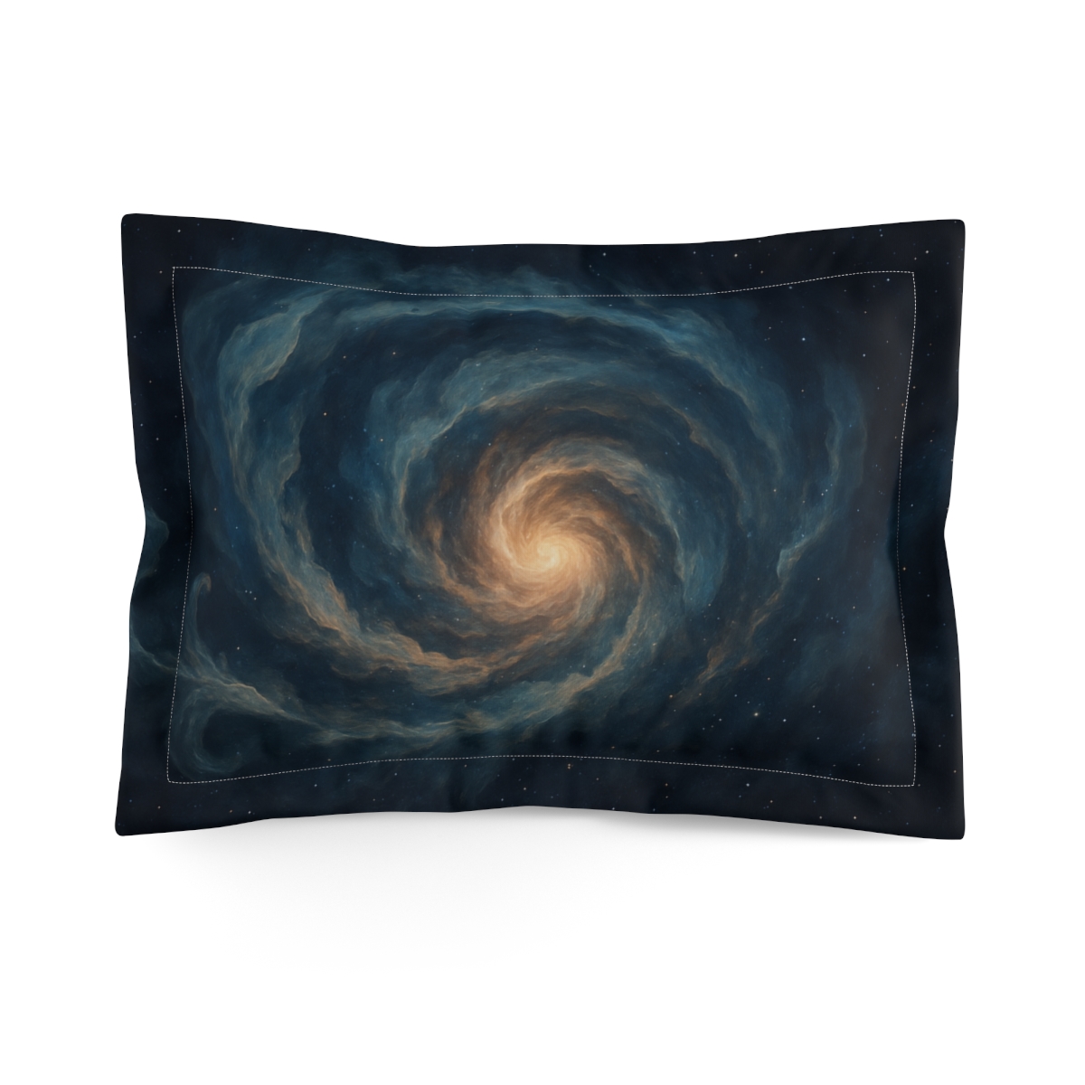 Nebula Spiral Garden unique shape pillows