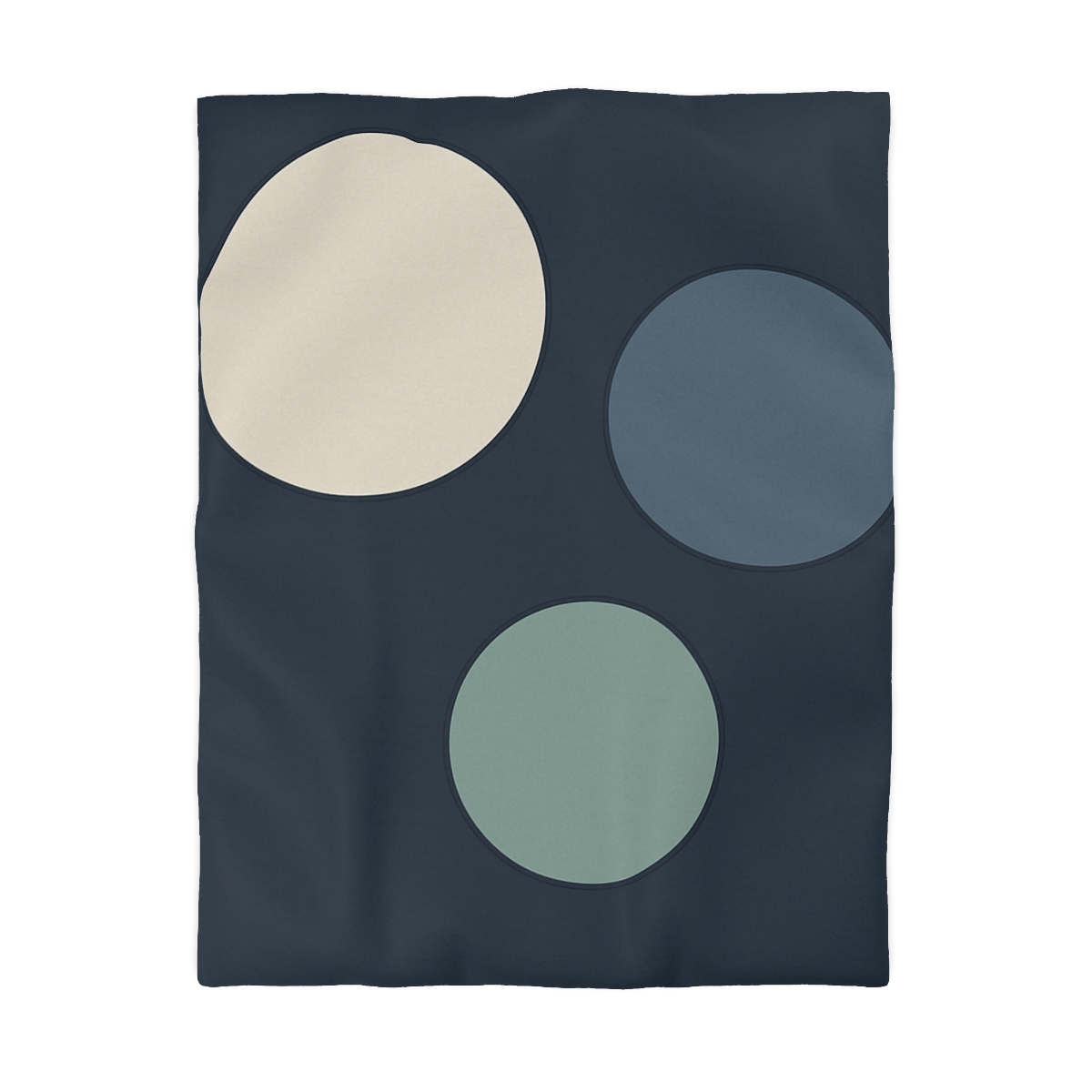 Staggered Circle Trio trendy bedroom duvets