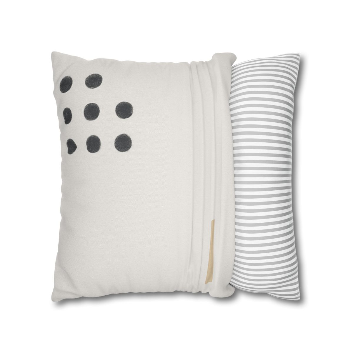 Clustered Dots With Missing Beat designer print pillow cases
