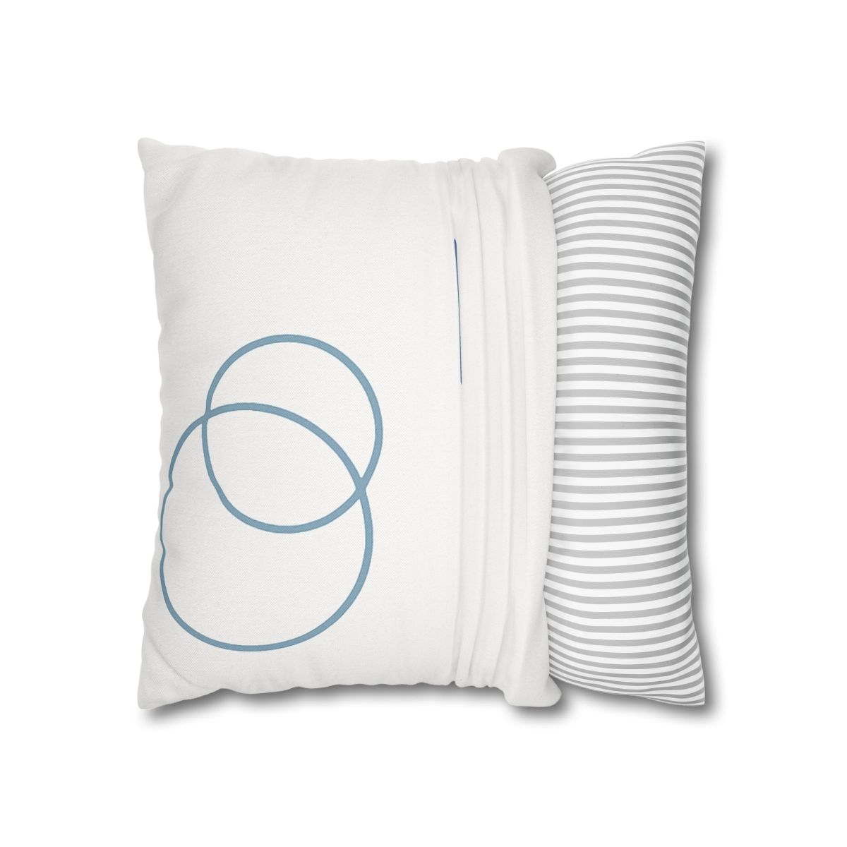 Offset Rings With Quiet Line trendy patterned pillow cases
