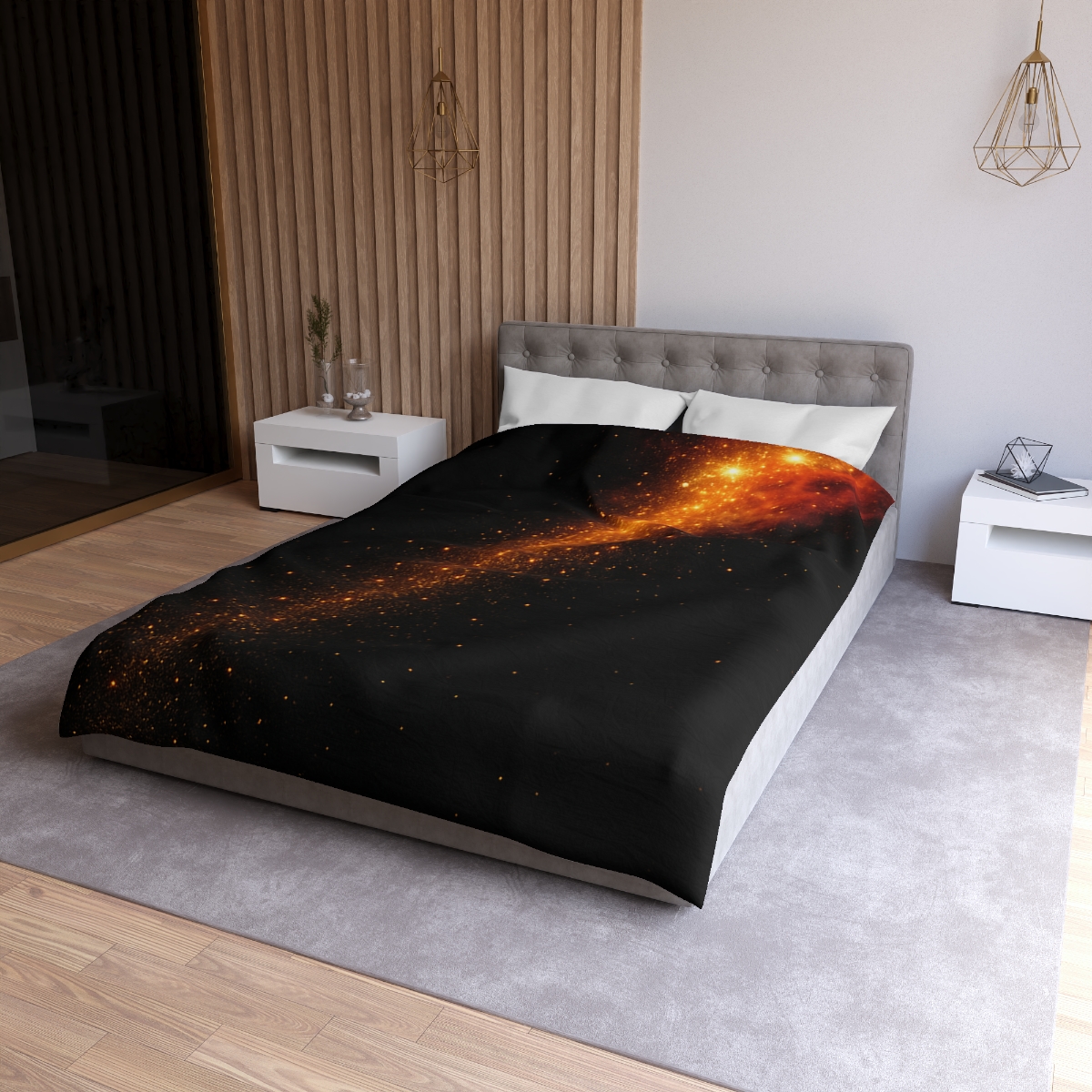 Starbirth Ember Cascade stylish duvet covers