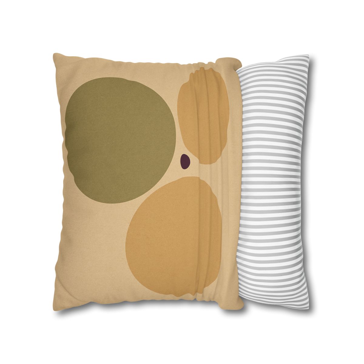 Clustered Three Circles With Quiet Gap trendy patterned pillow cases