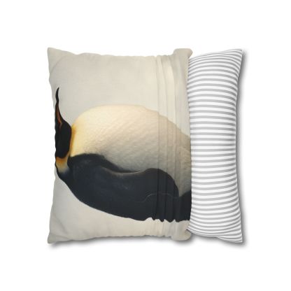 Aurora Hush Emperor Penguin soft cotton pillow cases