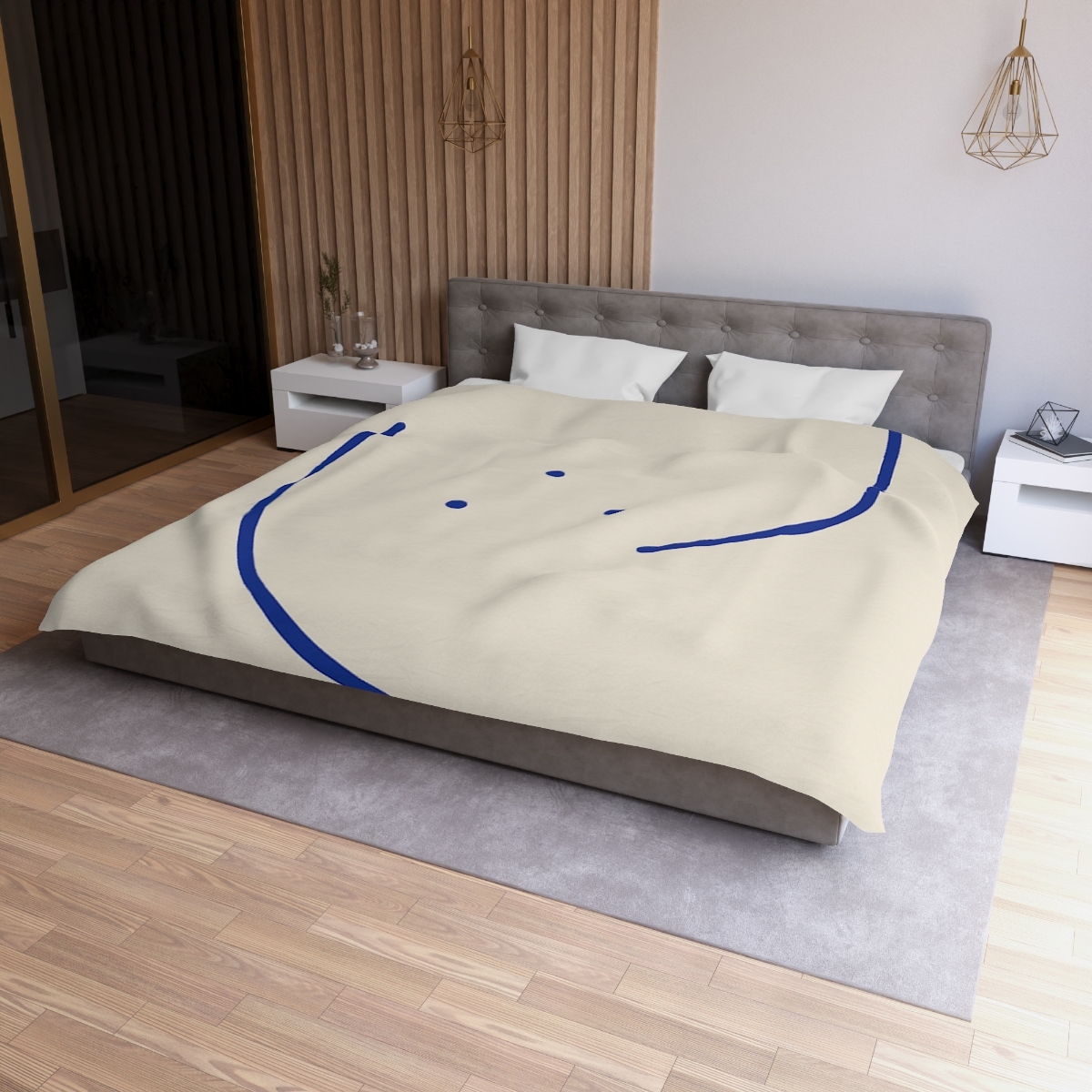 Twin Crescent Constellation custom duvets