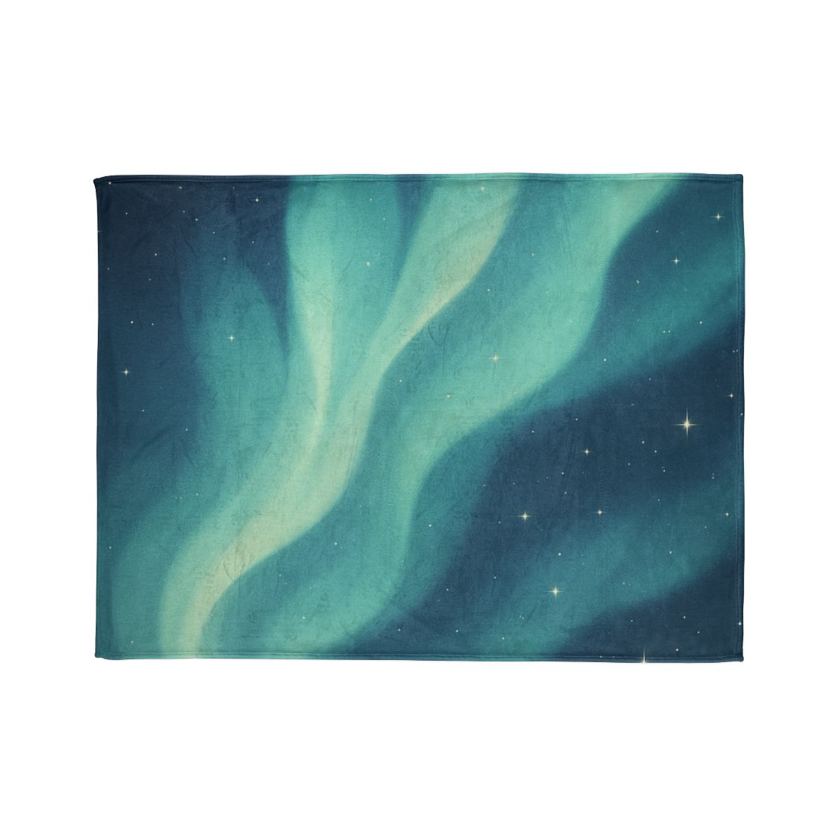 Aurora Veil Star Bloom personalized cozy blankets