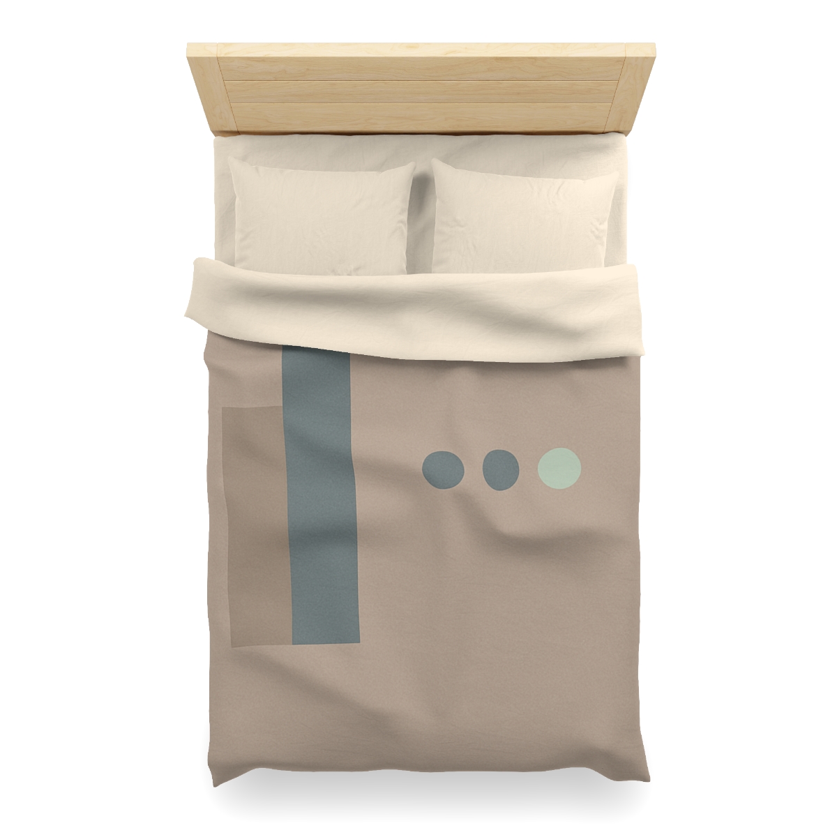 Stepped Pair And Small Dot Cluster designer printed duvets