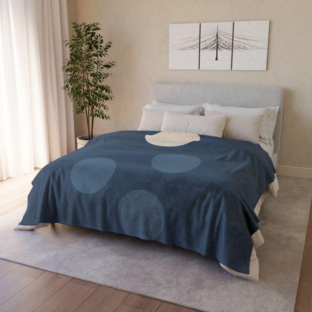 Orbital Cluster With Quiet Gap trendy patterned blankets