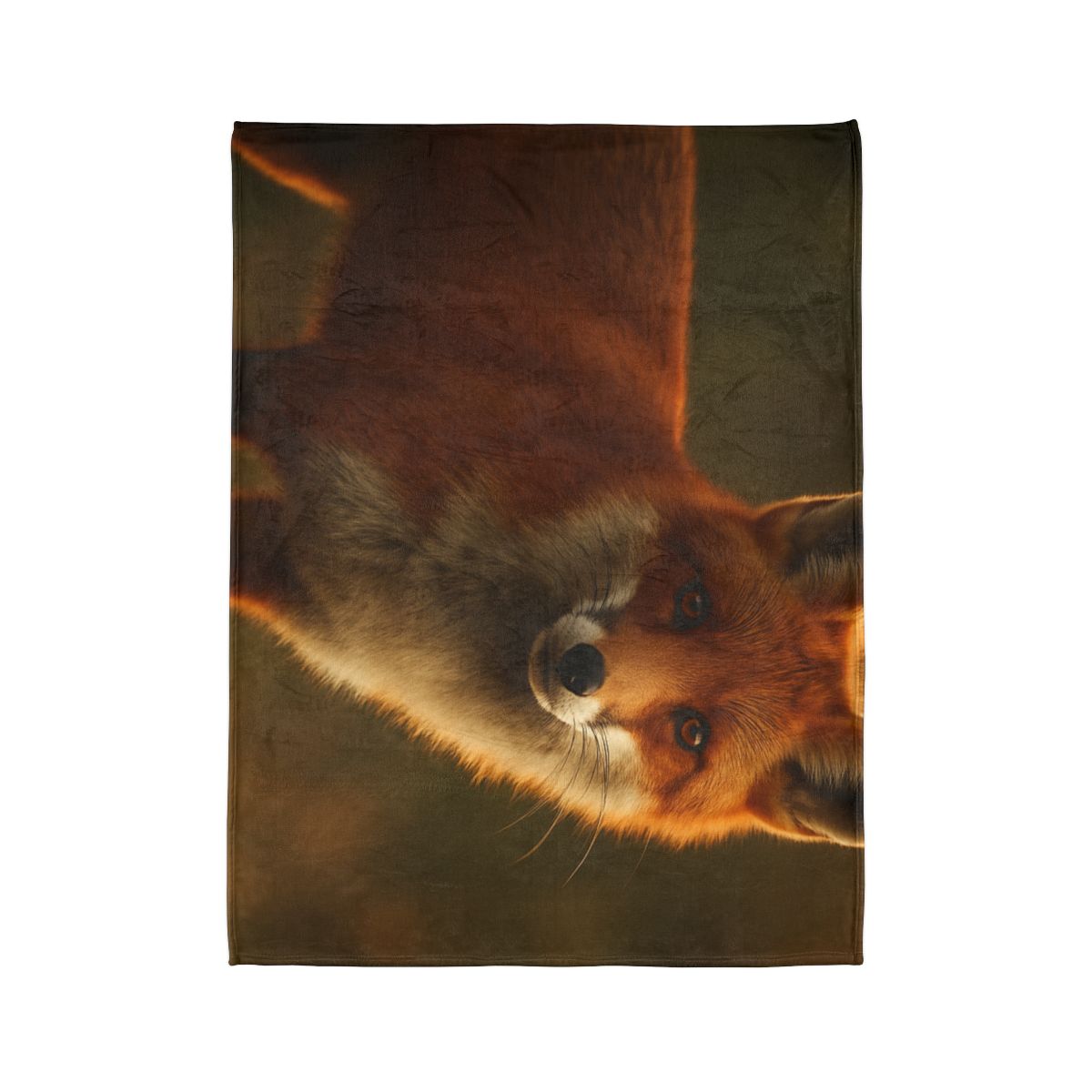 Ember Thicket Red Fox custom blankets