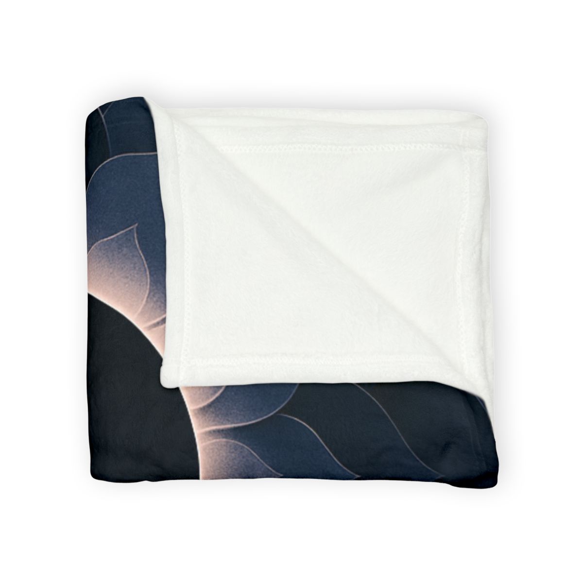 Petal Eclipse Rosette custom blankets