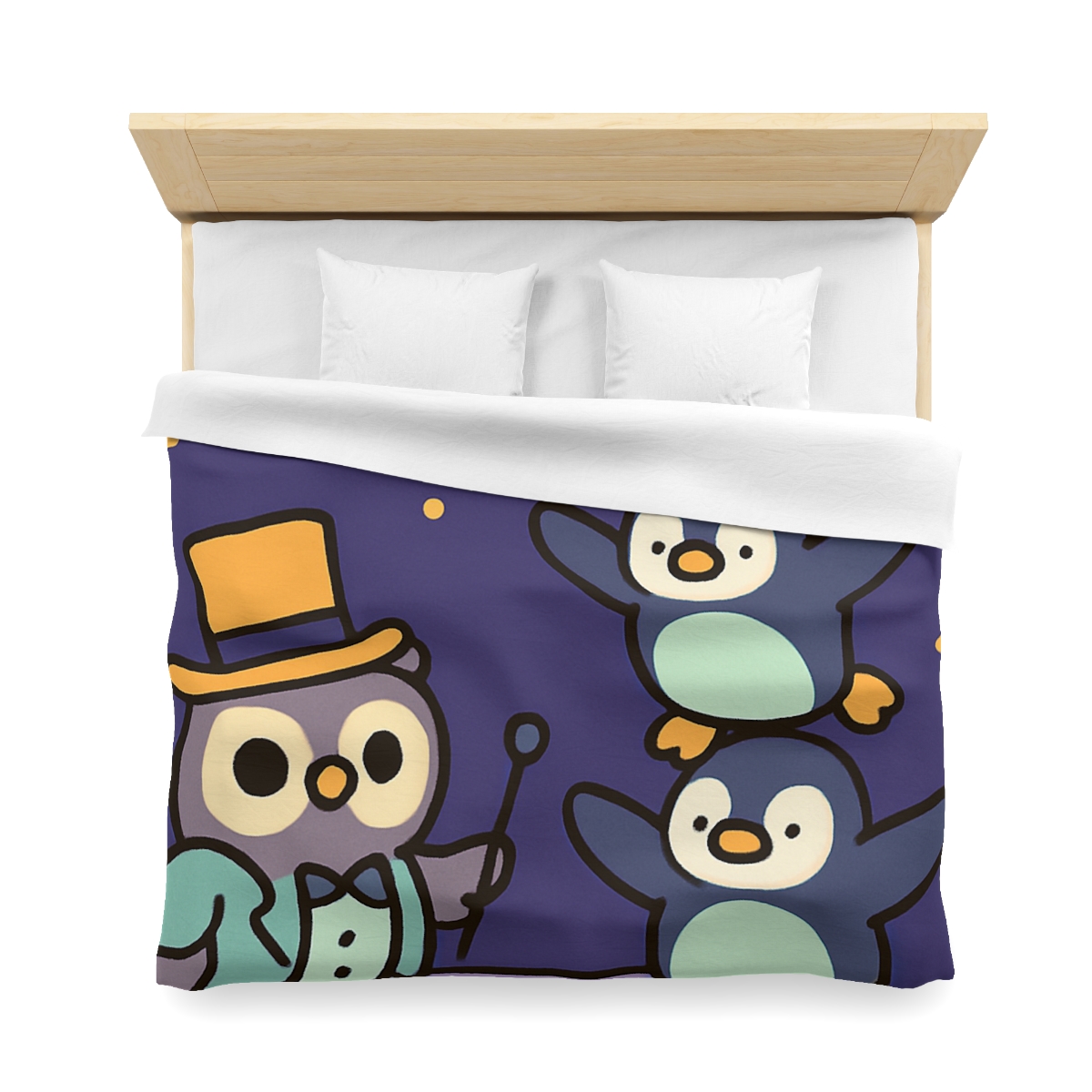 Moonlight Feather Circus stylish duvet covers