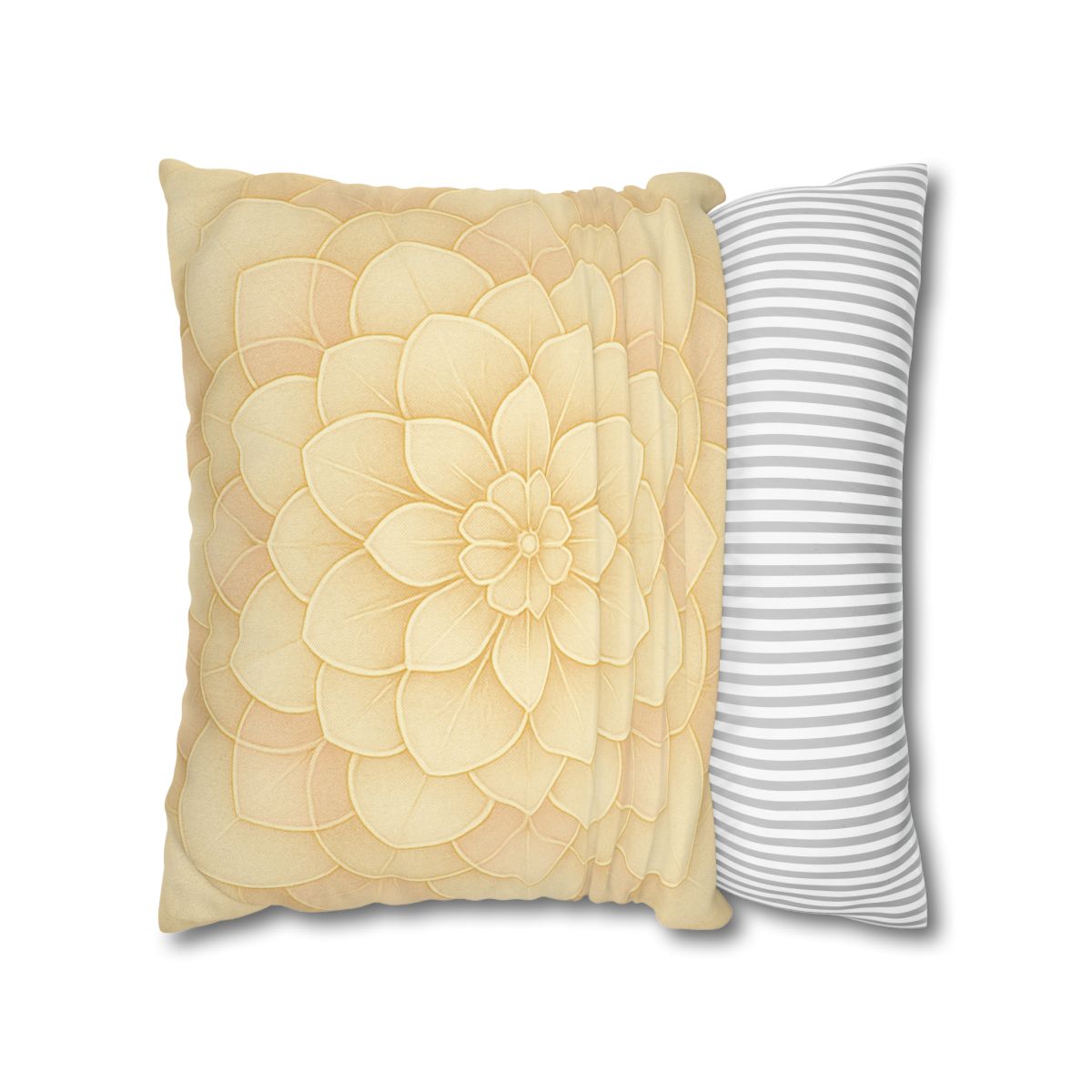 Petal Halo Lattice stylish decorative pillowcases