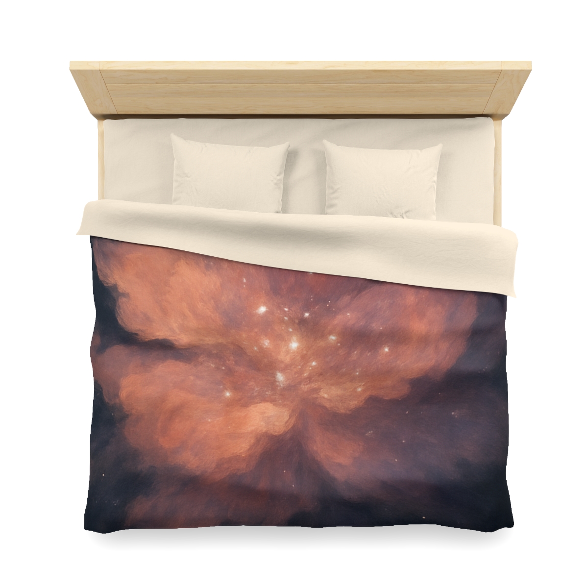 Celestial Dust Bloom personalized bedding duvets