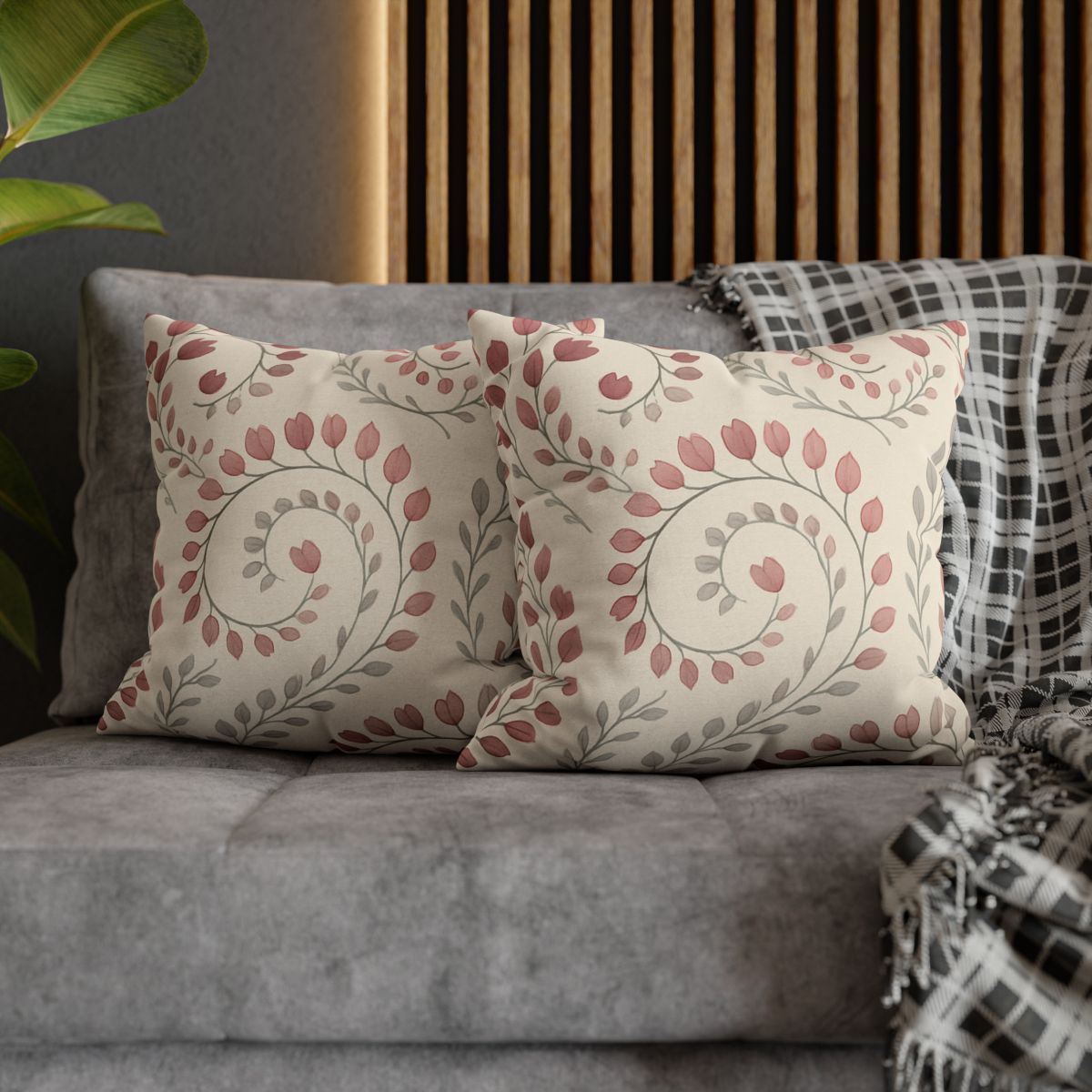 Bud Spiral Cascade trendy patterned pillow cases