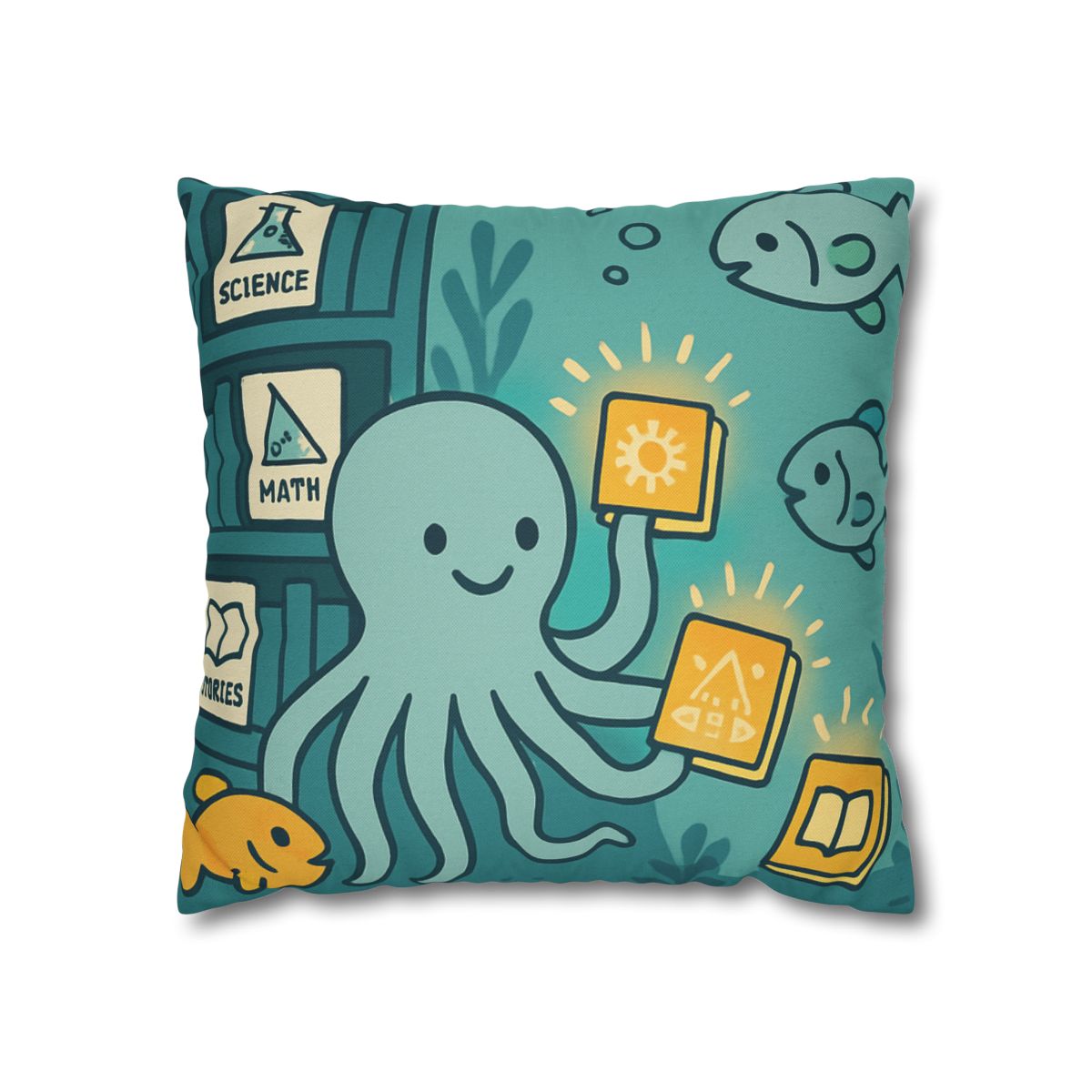 Underwater Library Of Light personalized pillow covers