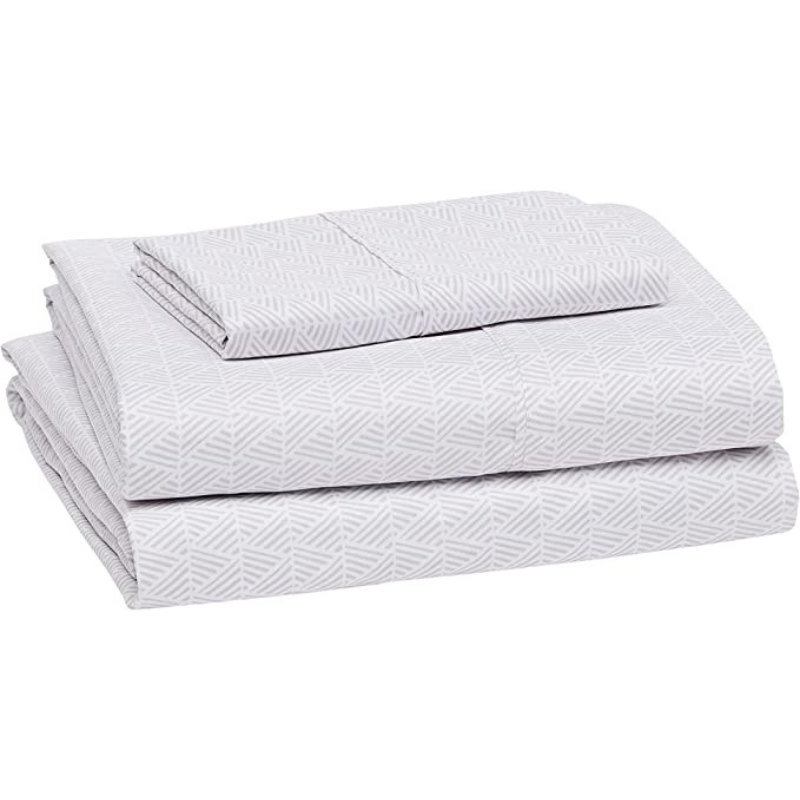 Lightweight Microfiber Printed Bed Sheet Set