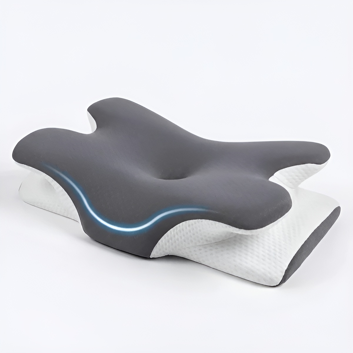 Contoured Memory Foam Support Pillow