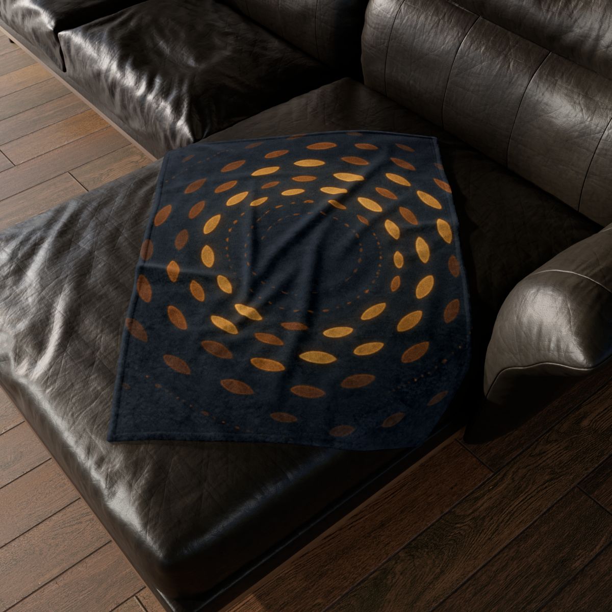 Seed Cluster Halo soft fleece blankets