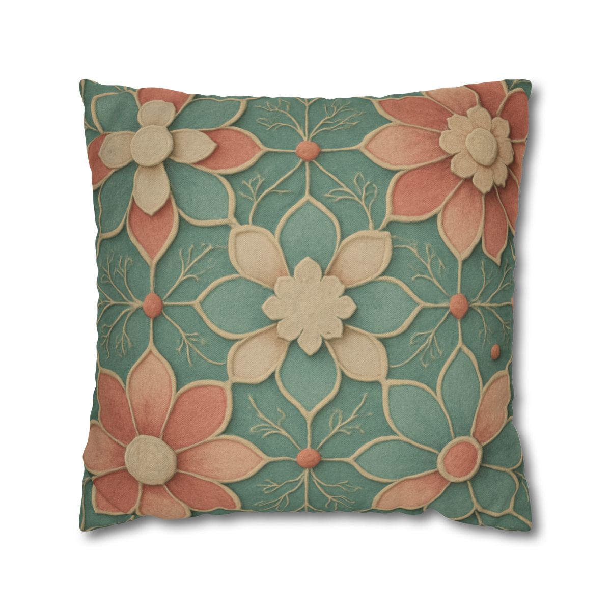 Petal Circuit Lattice unique gift pillow cases