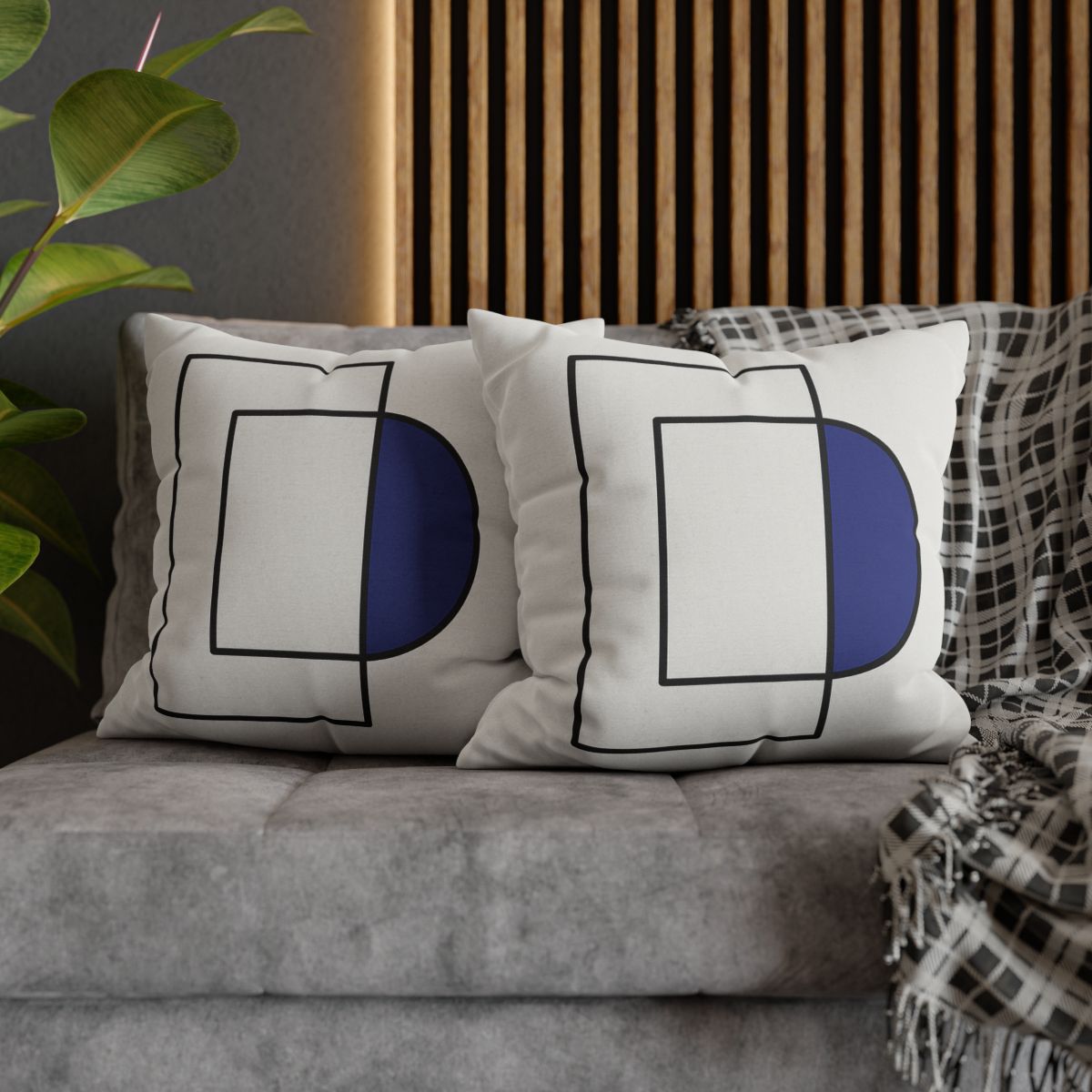 Eclipse Window Duo soft cotton pillow cases