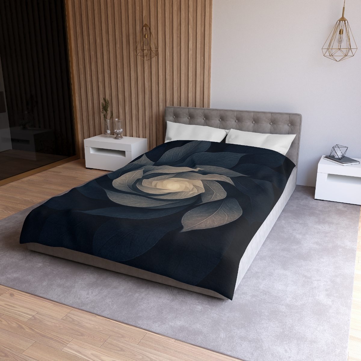 Petal Shadow Helix stylish duvet covers