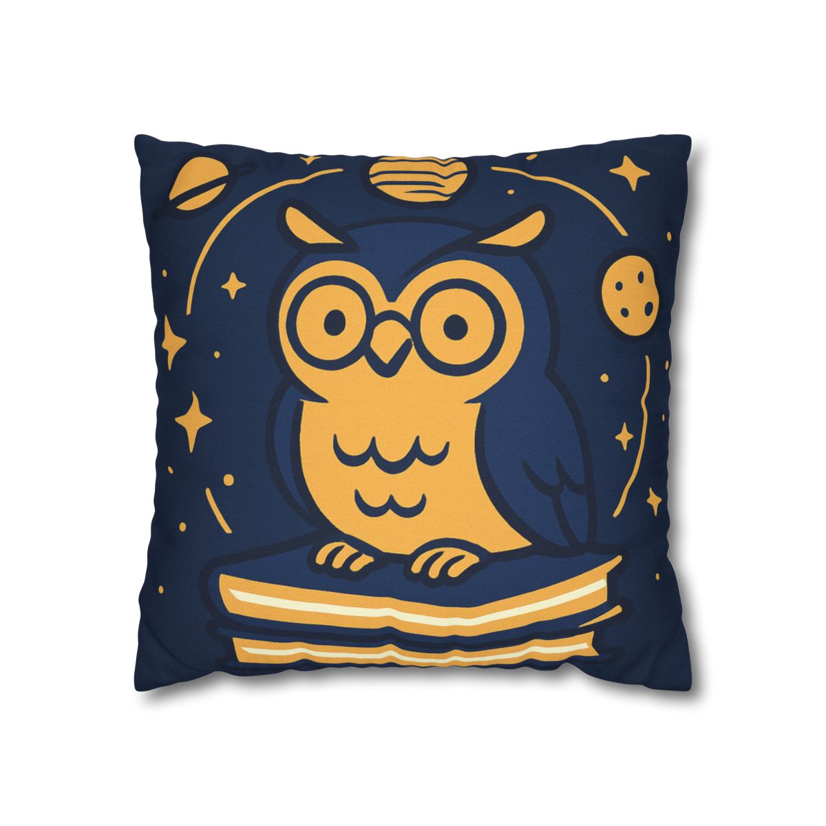 Galactic Owl Library custom pillow cases