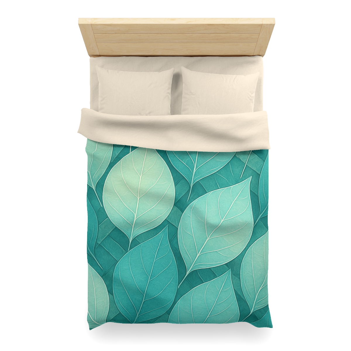 Leaf Vein Prism Weave soft comforter duvets