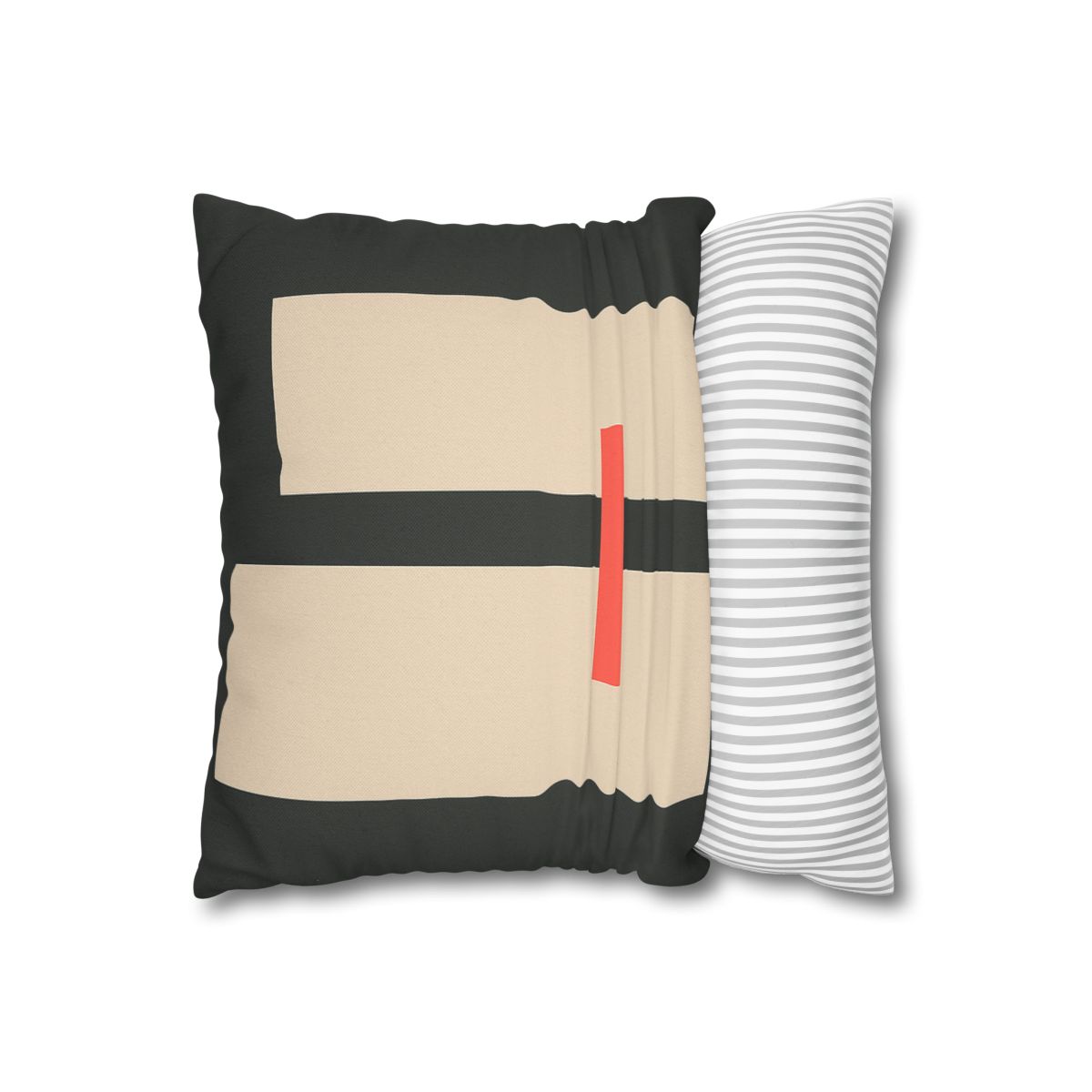 Offset Rectangle Pause personalized pillow covers