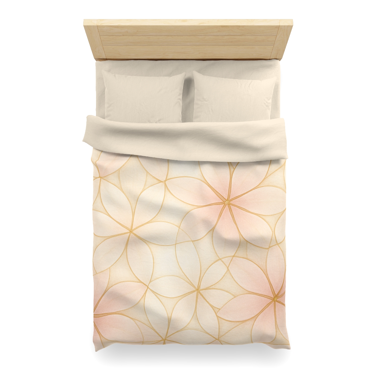 Petal Prism Lattice soft comforter duvets