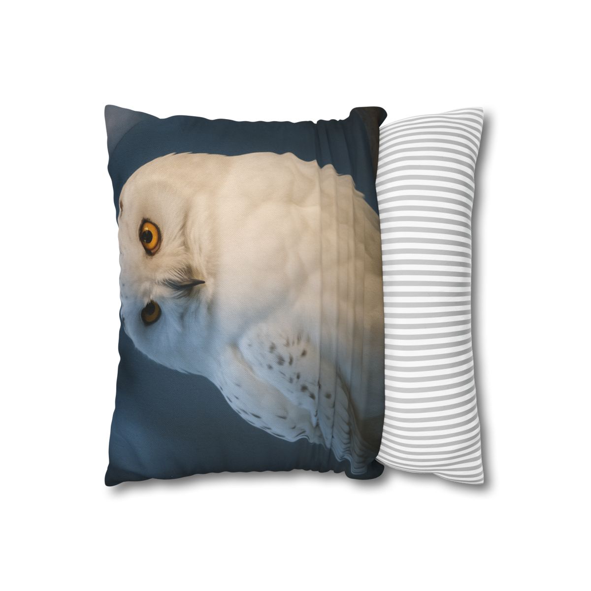 Twilight Watcher Snowy Owl custom pillow cases