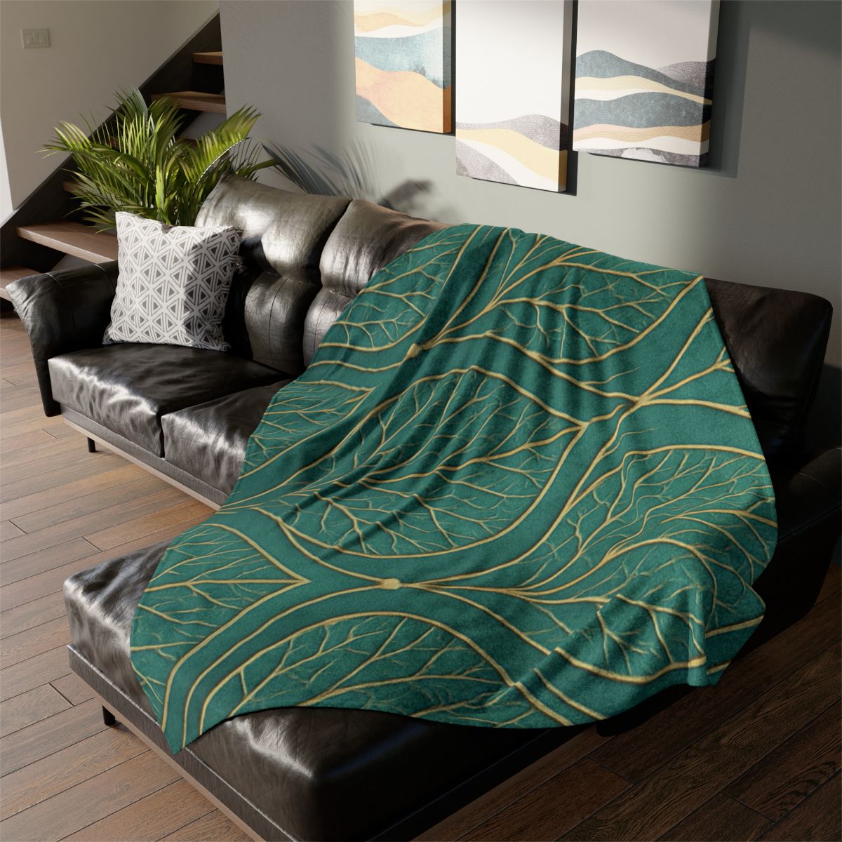Vein Lattice Aurora warm winter blankets
