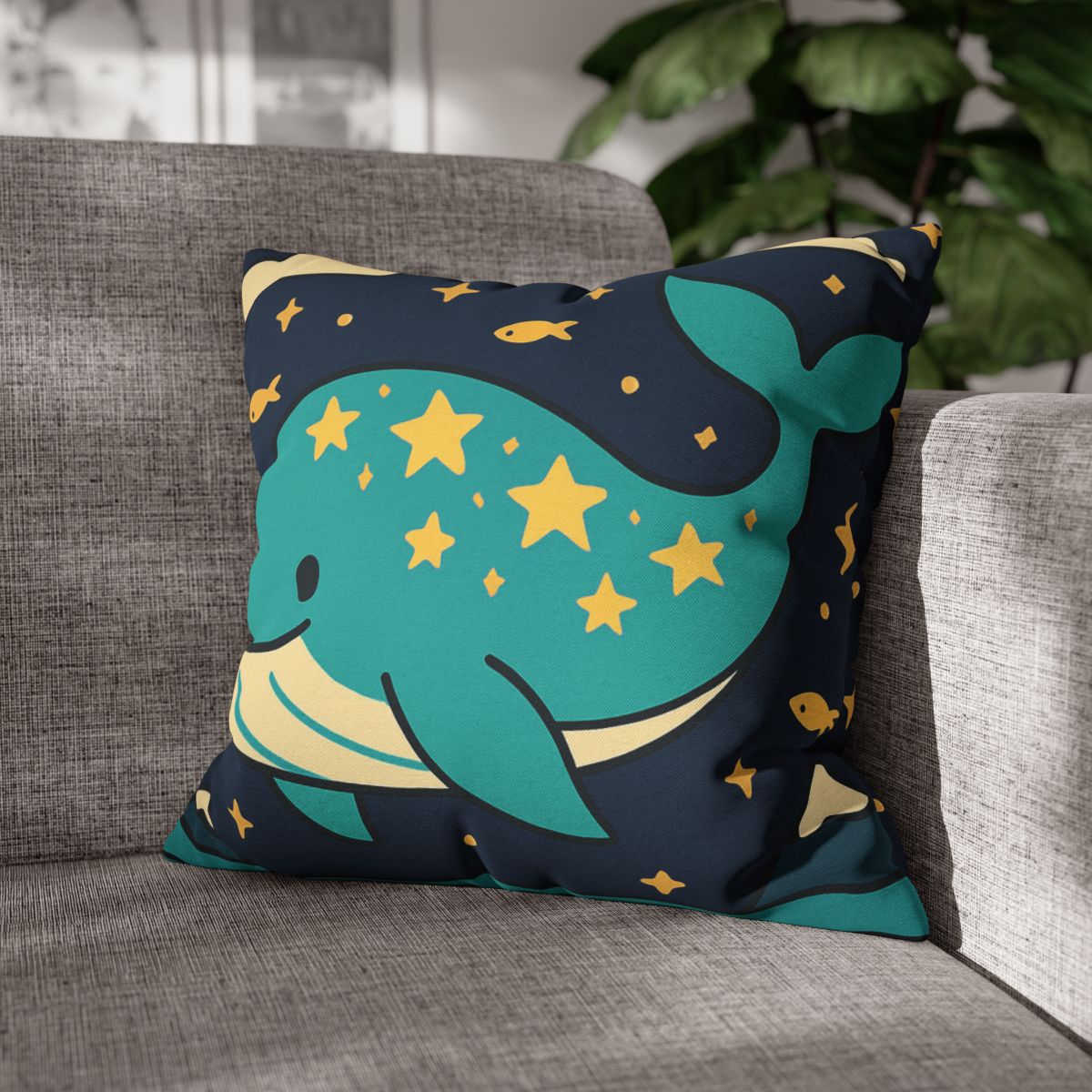 Starwhale Ocean Voyage unique gift pillow cases