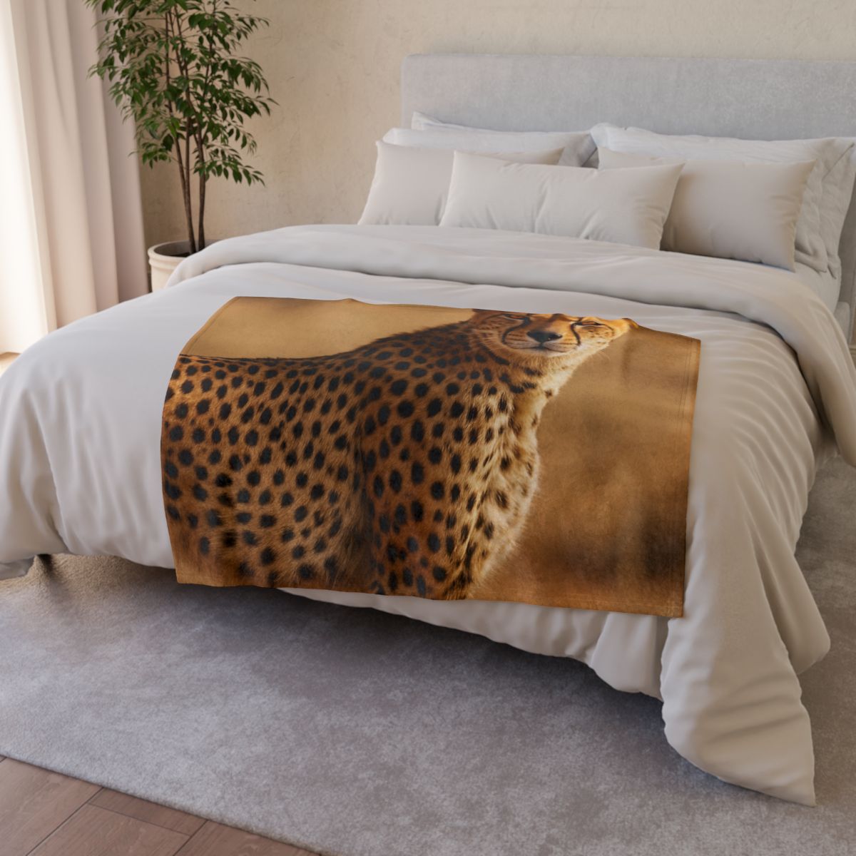 Cheetah Wind Runner trendy patterned blankets