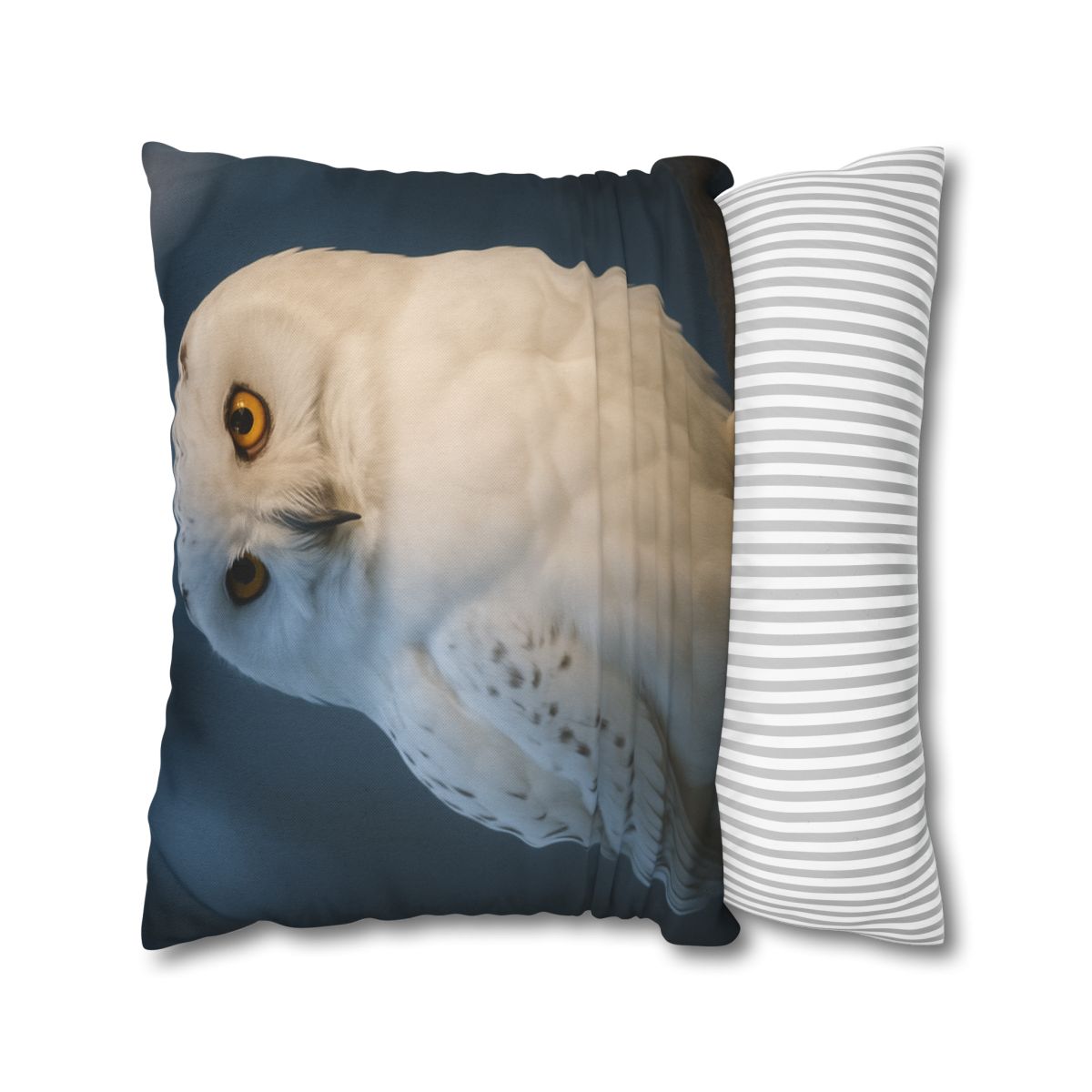 Twilight Watcher Snowy Owl custom pillow cases