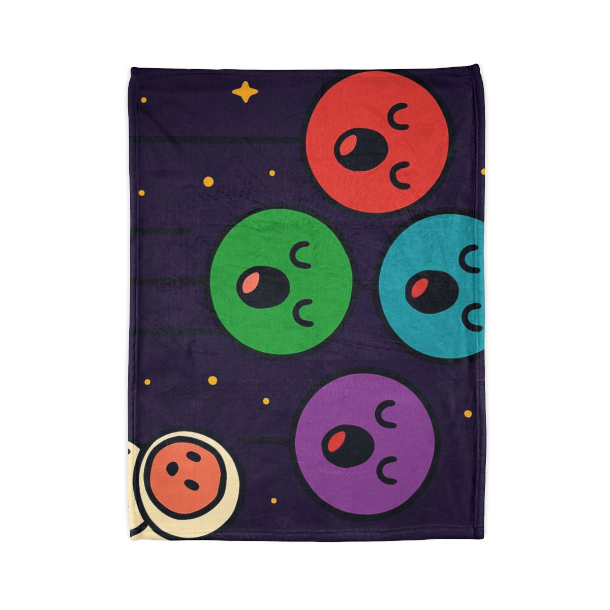 Galaxy Garden Of Singing Planets designer printed blankets