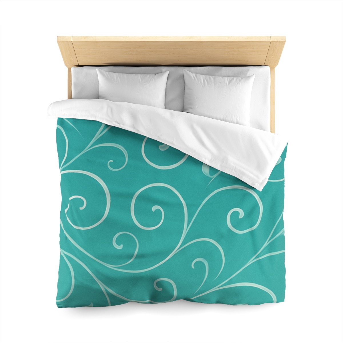 Vine Curl Wave Mesh stylish duvet covers