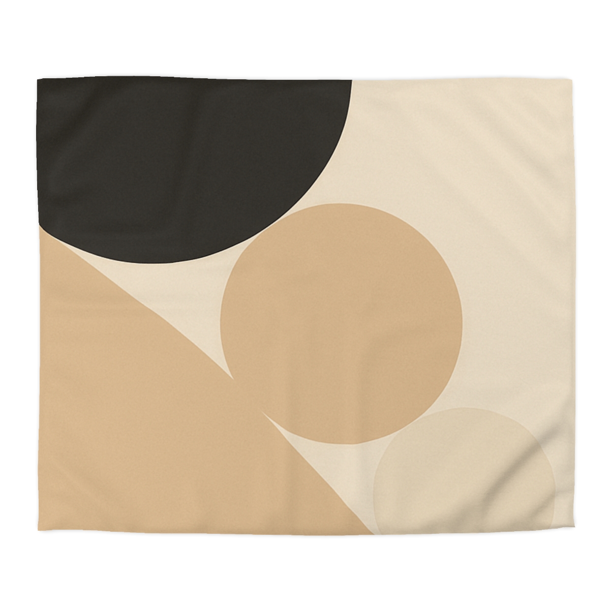 Triptych Of Offset Circles duvets for gifts