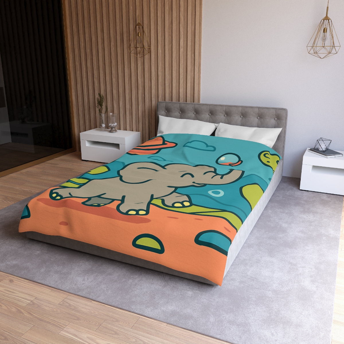 Astro Safari Elephant warm winter duvets