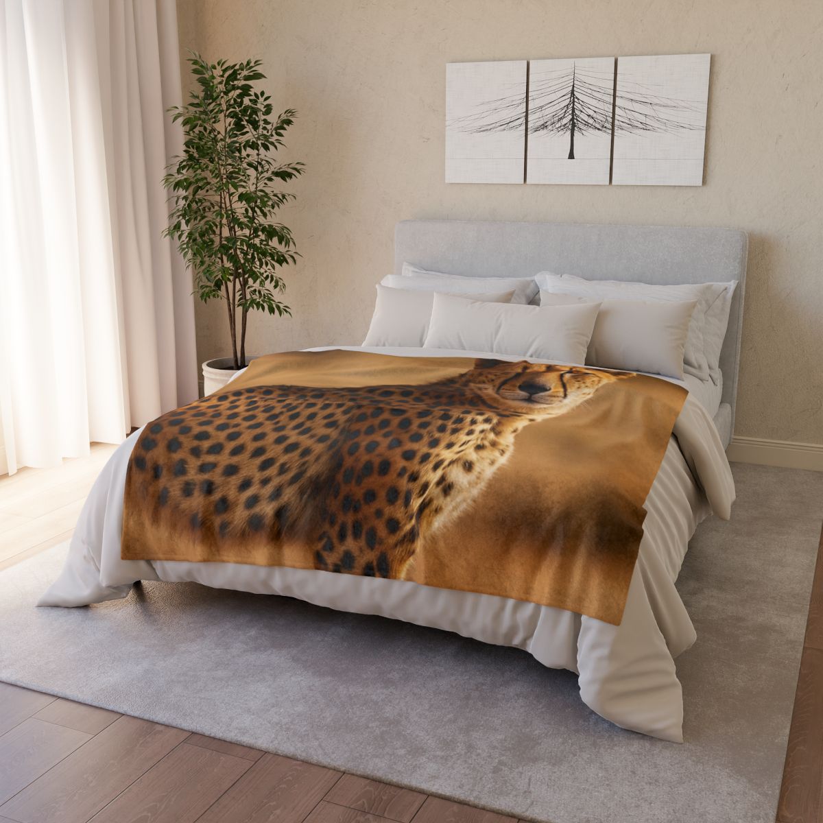 Cheetah Wind Runner trendy patterned blankets
