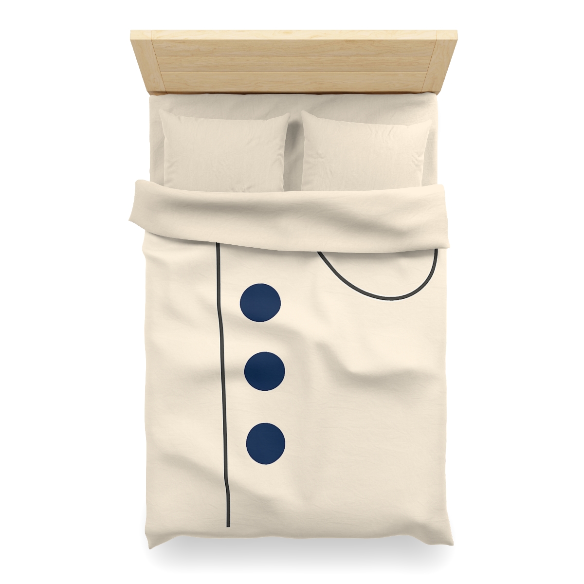 Silent Orbit Offset personalized bedding duvets