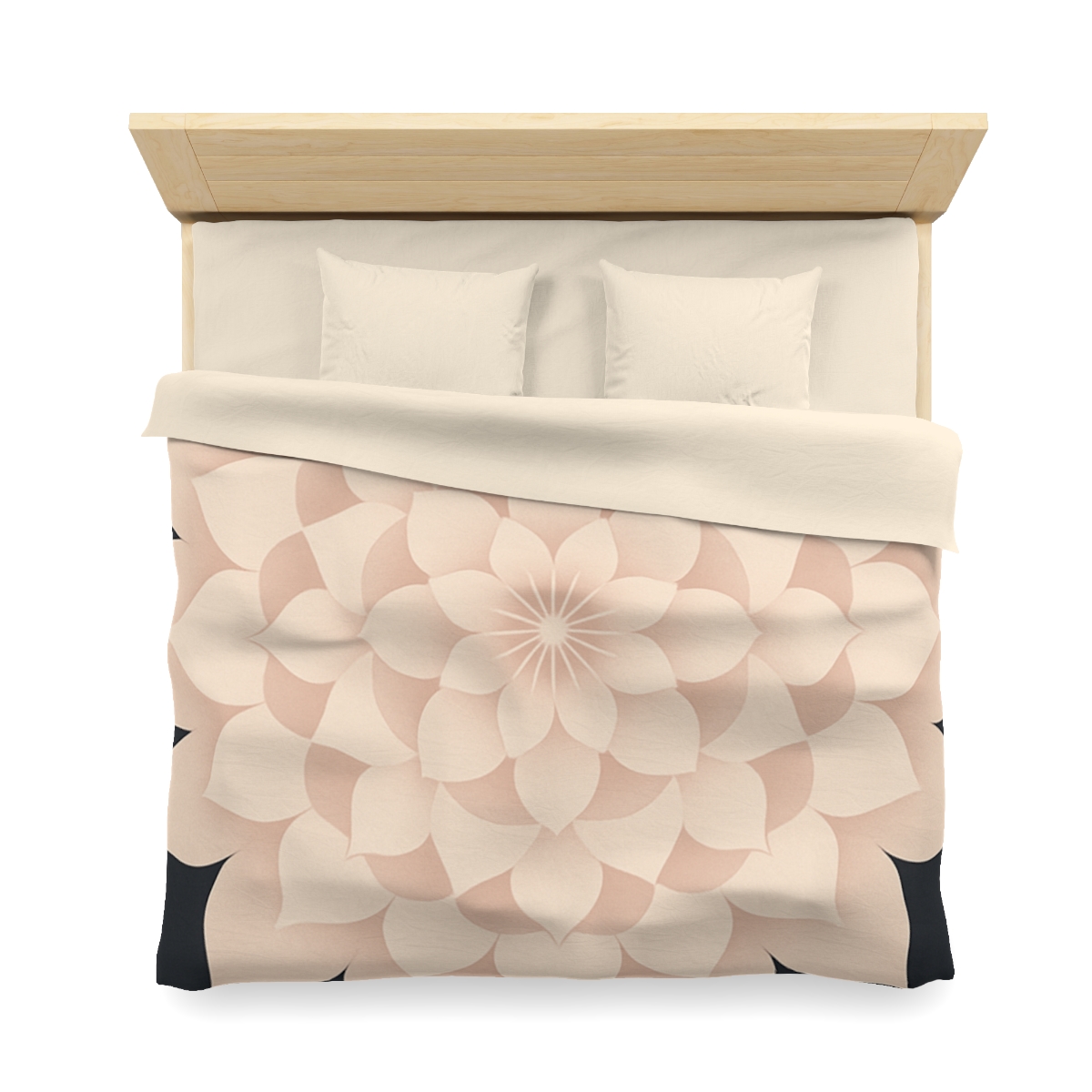 Petal Orbit Mandala personalized bedding duvets