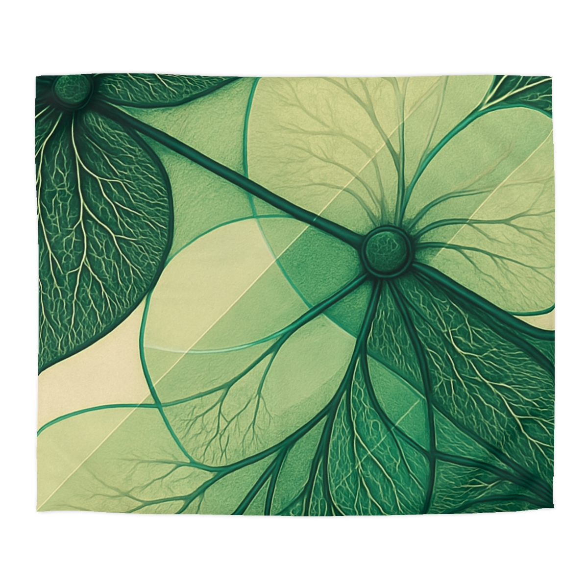 Leaf Vein Lacework unique patterned duvets