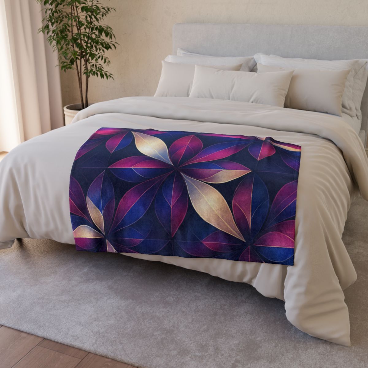 Petal Prism Tessellation trendy patterned blankets