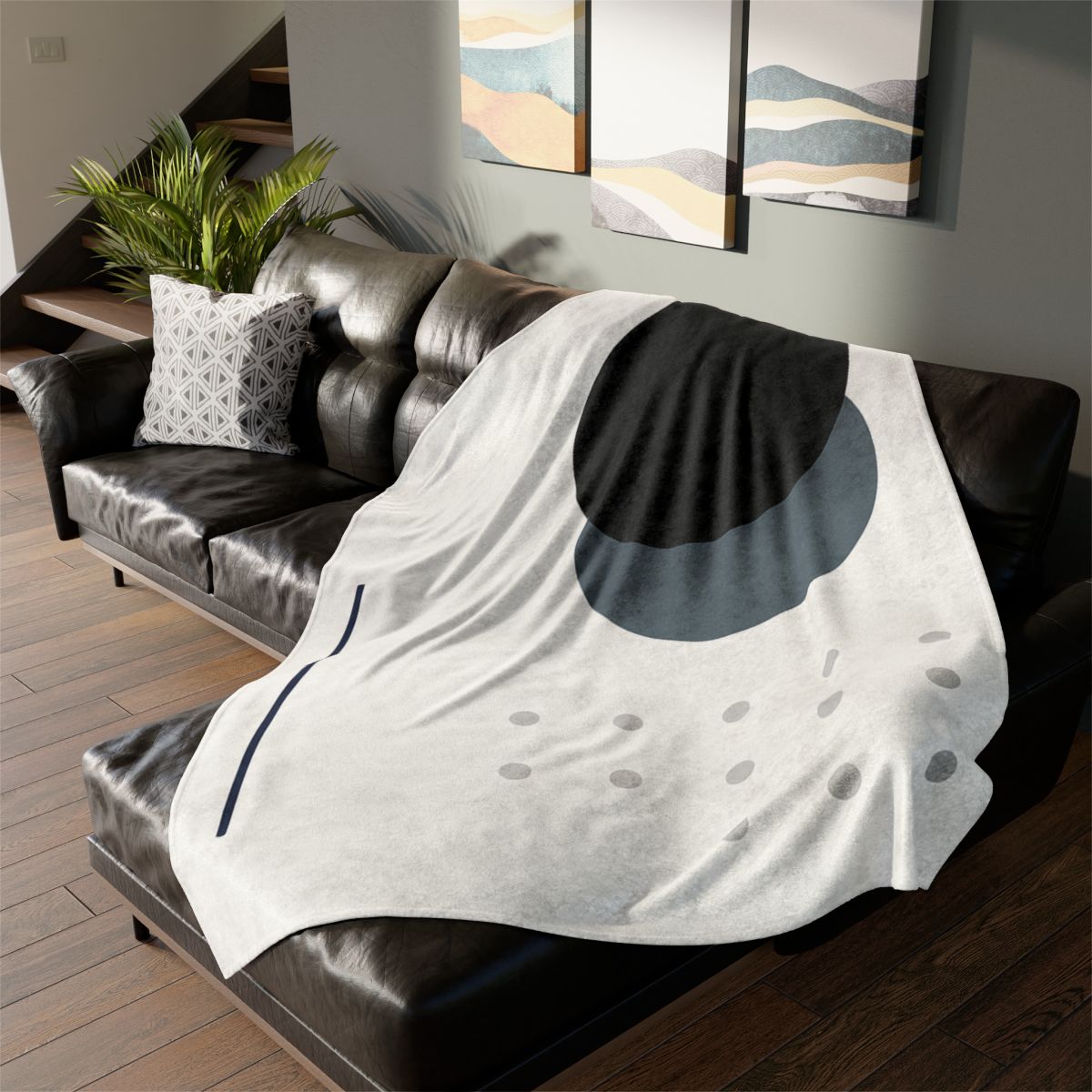 Binary Eclipse Dot Grid custom blankets