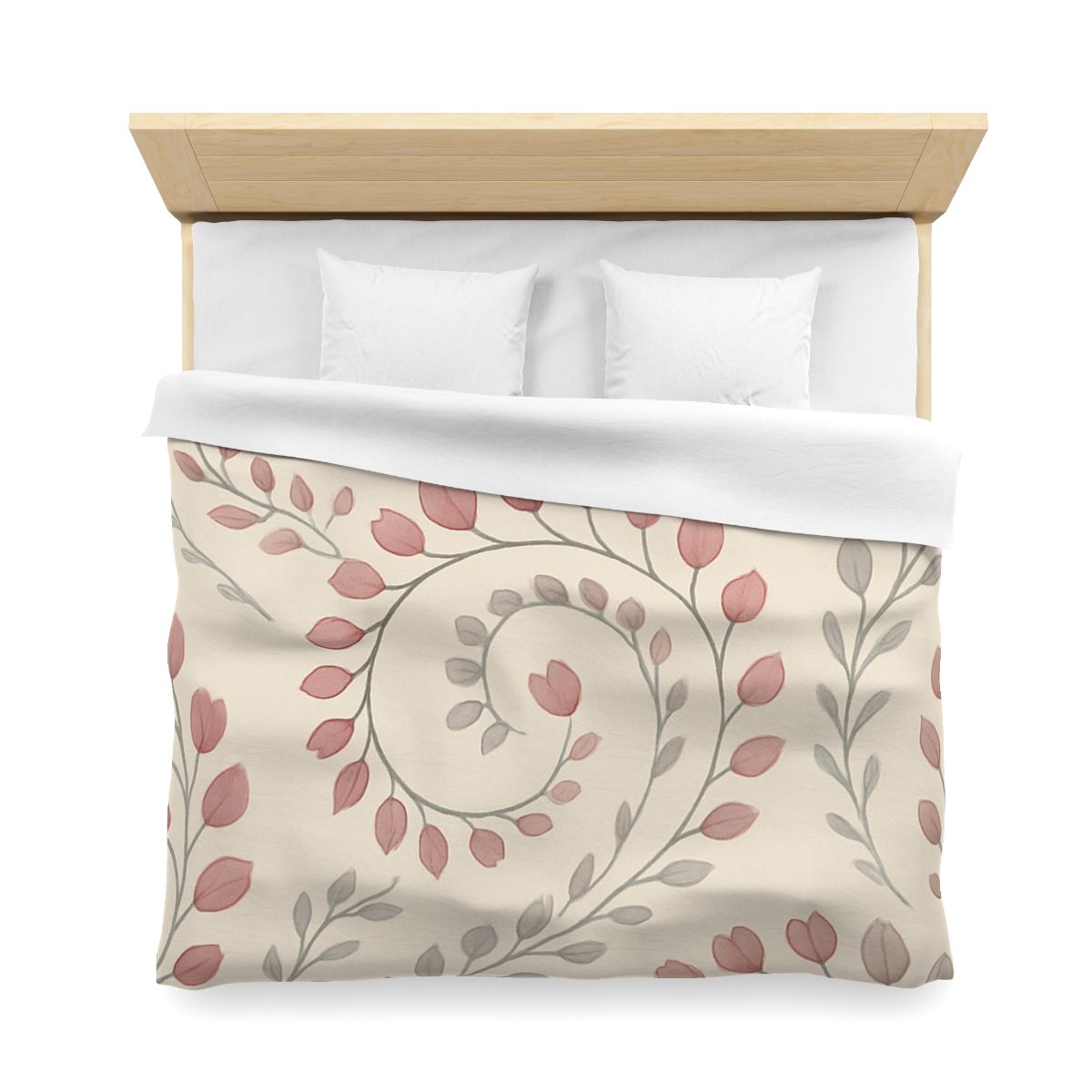 Bud Spiral Cascade custom duvets